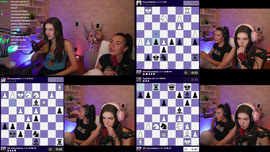 2 lil monkeys playing chess !monkey