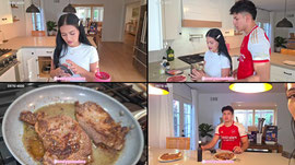 cooking 🧑🏻‍🍳🥩 then shopping for setup at new house ✨🏠 unboxing+cleaning for girls night