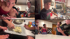 Scary Baking Challenge With Chicks