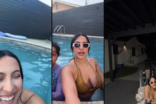 pool day w da girls 🩵