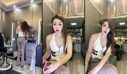 美发小姐姐 理发修面超解压～