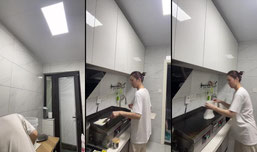大漂亮阜阳卷馍在家画饼