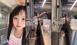 开咖啡店买小裙子的一天