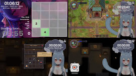 sub-a-thon day 12 🪦 short cozy gaming with triggers, ASMR later!