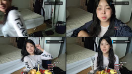 짱큰,바나나와 낮술먹방♡