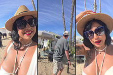 white beach party
