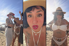 white beach party