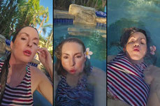 swimming live
