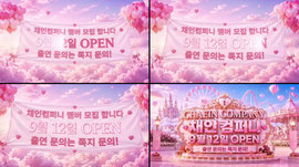 9/12일 Pm 2시 Open ♥