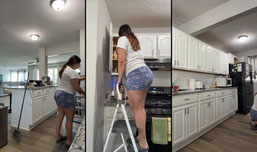 Getting clapped in the kitchen