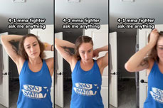 ammy mma fighter from ma