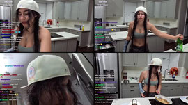Malek x @RunikTvLive Try UNRELEASED FLAMIN HOT RAMEN 🧠 Crippled Cooking EGPPLANT 😭🚨 *sick & no makeup*