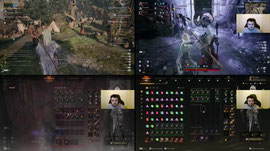 en Trio avec Ripp et Blue le vilain triple mage