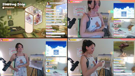 Gyaru Makeup, Bob Ross Paint Session Pt 2, SEKIRO~!