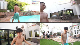 SWIMMING WITH @2XRAKAI & @MASAOUTTATOKYO