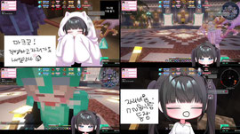 다뿌서버 벌칙 괴식핀볼+등산모뱅(노마이크)/자루감..