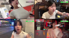[팀진우:뒷두더지] 노래방점수미션 90점 3트 실패시 인생네컷방셀