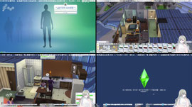 【靜音】把模擬市民當實境秀在看  || The Sims 4