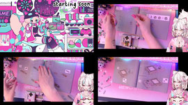 Handcam & Legos continued! Building a GAMEBOY! | NEW Merch Drop! 🍰 !merch