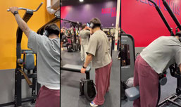 Live Workout at the gym!