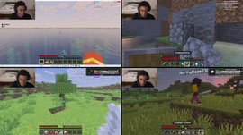 HARDCORE MINECRAFT CHALLENGE FT. @neikosamah 😭 THE DUO IS BACK!! 😩❤️‍🩹