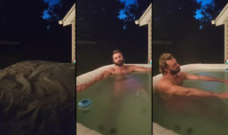 Dawn Hot Tub Relaxation ♨️☀️ | Early Morning Soak & Weekend Vibes LIVE