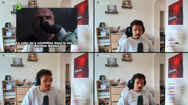 eh bah ouais je suis en live écoute le mec stream à midi en détente normal j'ai envie de te dire
