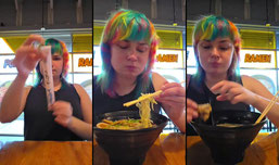Quiet ramen date