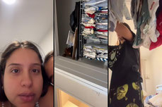 Arreglando el cuarto de mi sobri