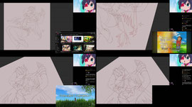 Drawing fanart