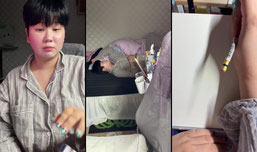 잠에서 깬겁니다 잠에서 깼어요