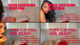 💦2 GOTH GIRL TW3RK RIGHT NOW💦 NEW GODDESS DRAINS