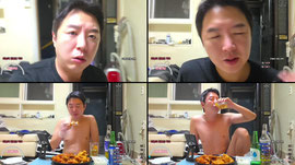 장기휴방전 마지막 글뱅이 술먹방