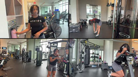working out