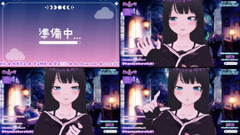 🩵ASMR🩵Ear Licking✨下半身にキく！淫語たっぷり耳舐め💕脳汁ぴゅっぴゅ💦💦【黒月かなせ/Vtuber】