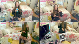 cleaning my room, counting money, then gaming + chatting!! ^ w ^
