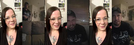 April’s Corner  is live! With daddy !
