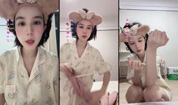 主播居家跳舞叠被子啦🤪