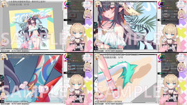 27岁离职美术女工激情画稿