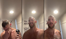 Loser in the shower This aint normal LOL