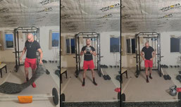 10-1 workout 💪! Pull-up/ Dips/ Push-ups and Squats.