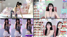 에어컨 끄고 패딩방송..