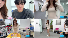[JUP] 신입 뉴걸 ! 사옥에서 식탁보빼기