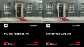 LIVE: British PM Burnham welcomes France's President Macron to Downing Street