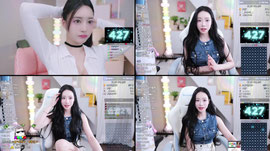 [신입여캠]흰티...하의실쫑 ! 두산당 떈스갑니당!!!