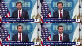Vice President Vance hosts White House press briefing
