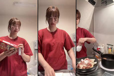 大荒れ料理