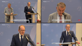 Brandanschläge auf Umspannwerke: Statements von Alexander Dobrindt und Herbert Reul