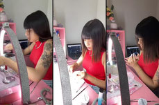 Haciendome las Uñas to el dia