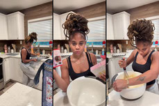Baking cupcakes!